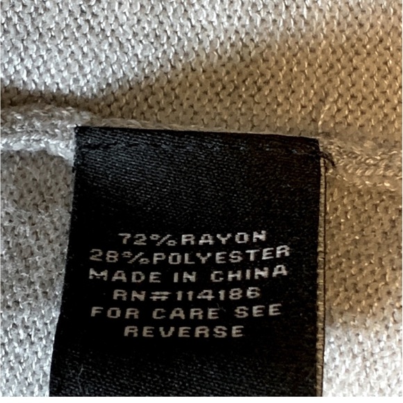 Grey Knit Sweater with Side Slits - Picture 8 of 8